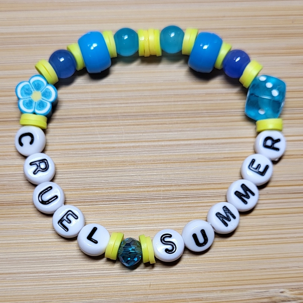 Cruel Summer- Taylor Swift Friendship Bracelet, Size 6"